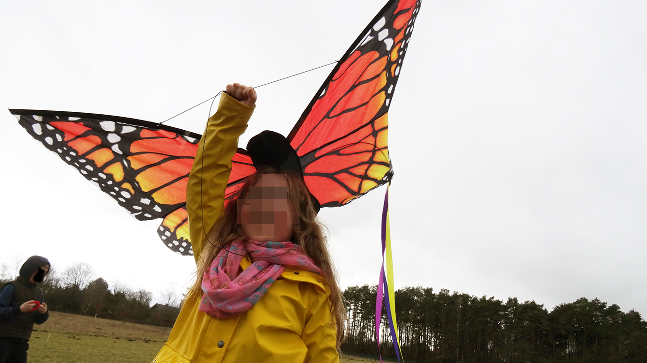 Drachen Papier Kinder-Drachen Flugdrachen Drachenfliegen Schmetterling Wanddeko 